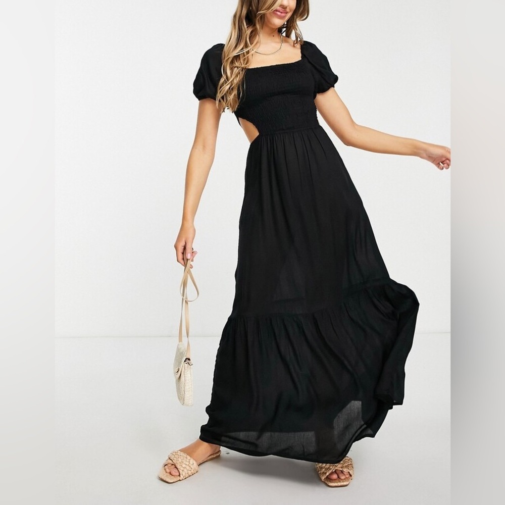 Elegant Black Maxi Dress